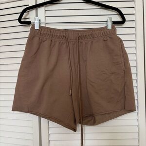 Casual Brown Women's Shorts
